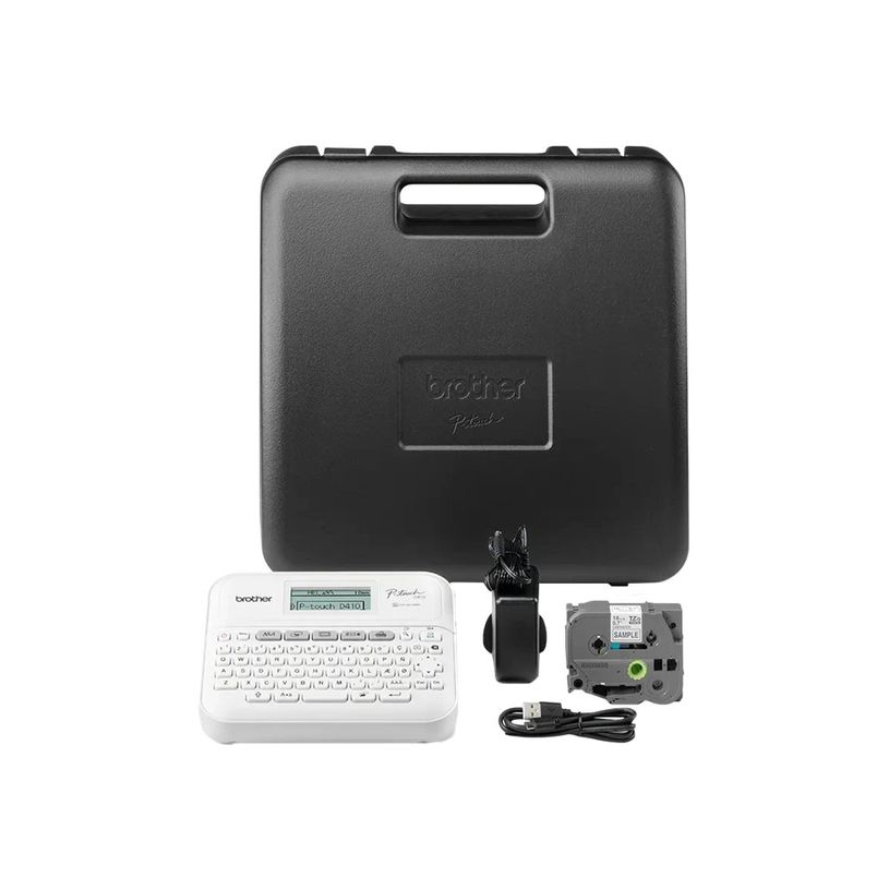 4977766820059-Brother P-Touch PT-D410VP - Étiqueteuse - monochrome - transfert thermique-P_405137749_1-0
