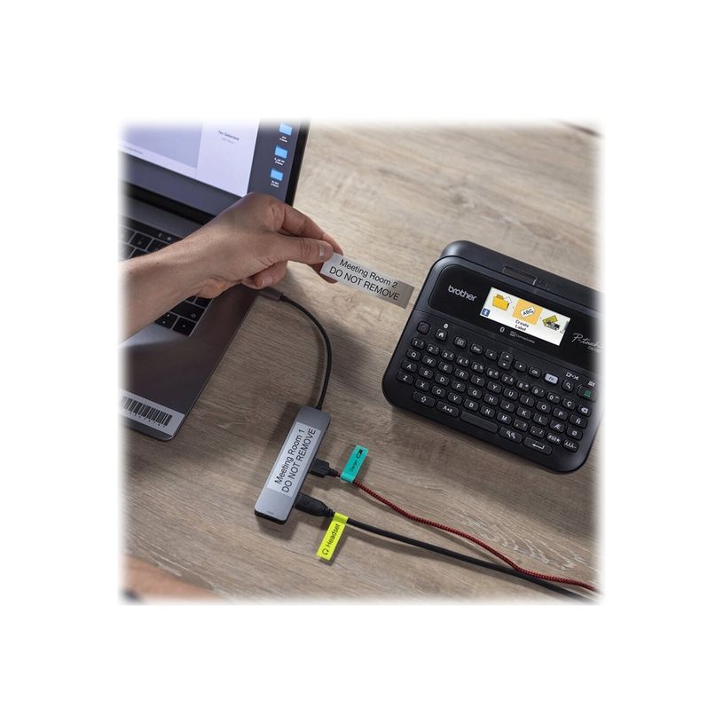 4977766824873-Brother P-Touch PT-D610BTVP - Étiqueteuse - monochrome - transfert thermique-P_405137751_11-8