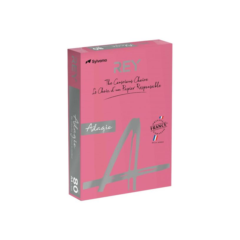 3368220133982-Rey Adagio - Papier couleur - A4 (210 x 297 mm) - 80 g/m² - Ramette de 500 feuilles - gre-P_405137775_1-0