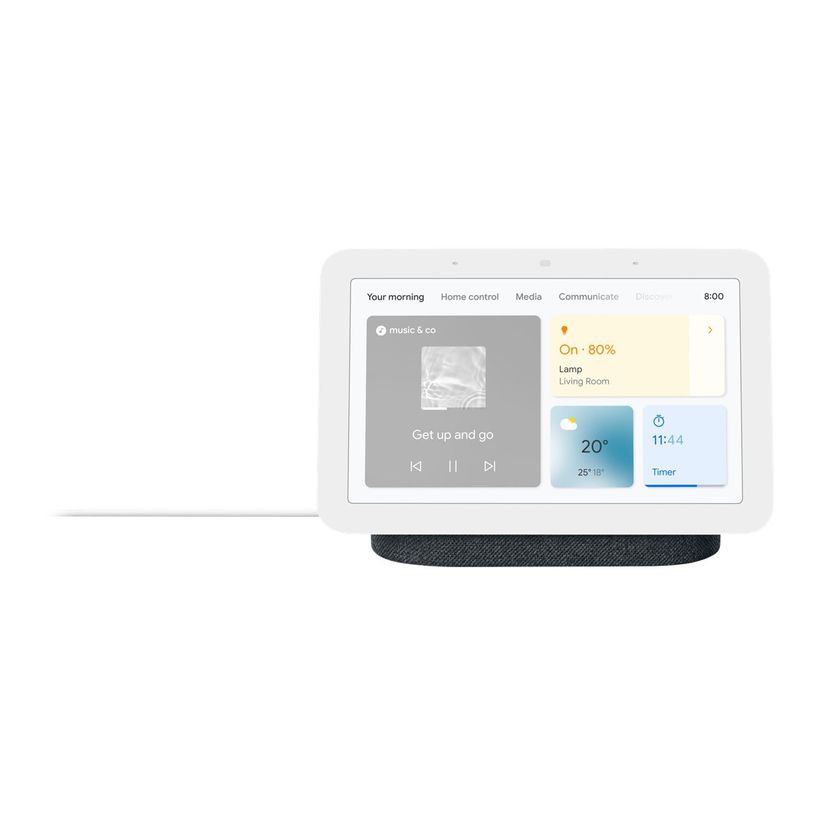 0193575023694-Google Nest Hub (2nd Gen) -  écran connecté avec assistant google - Wifi et bluetooth - -P_405138187_2-1