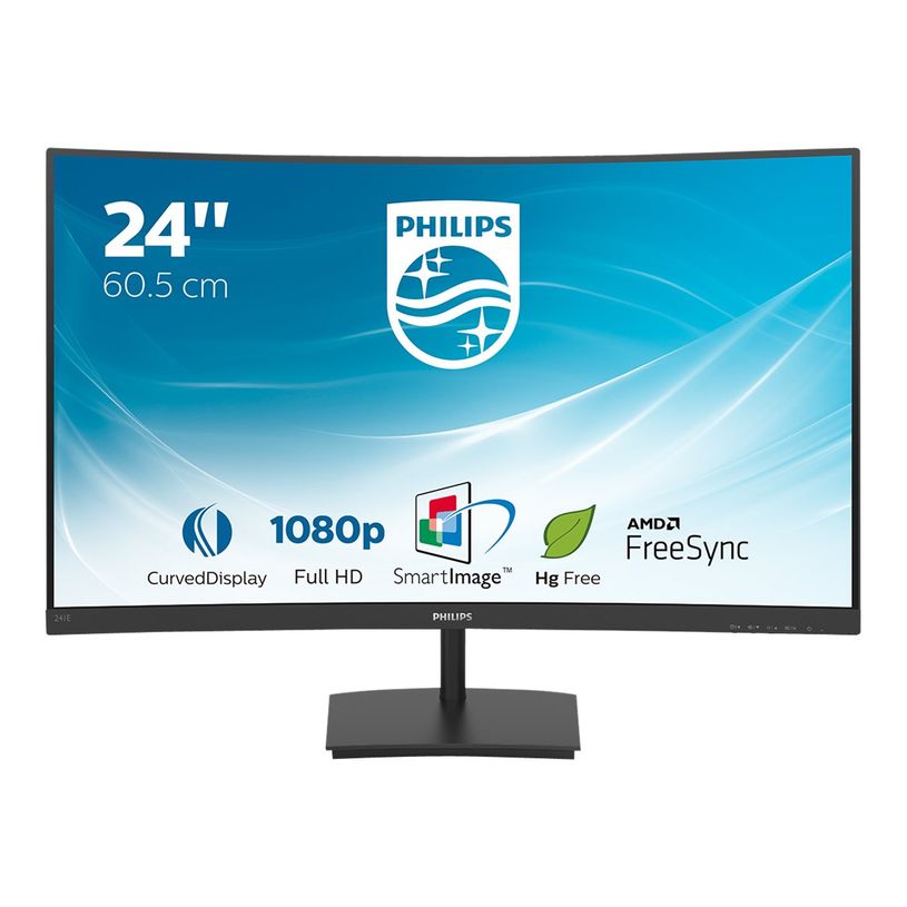 8712581758417-Philips E-line 241E1SC - écran LED 24" - incurvé - Full HD (1080p)-P_405138906_1-0