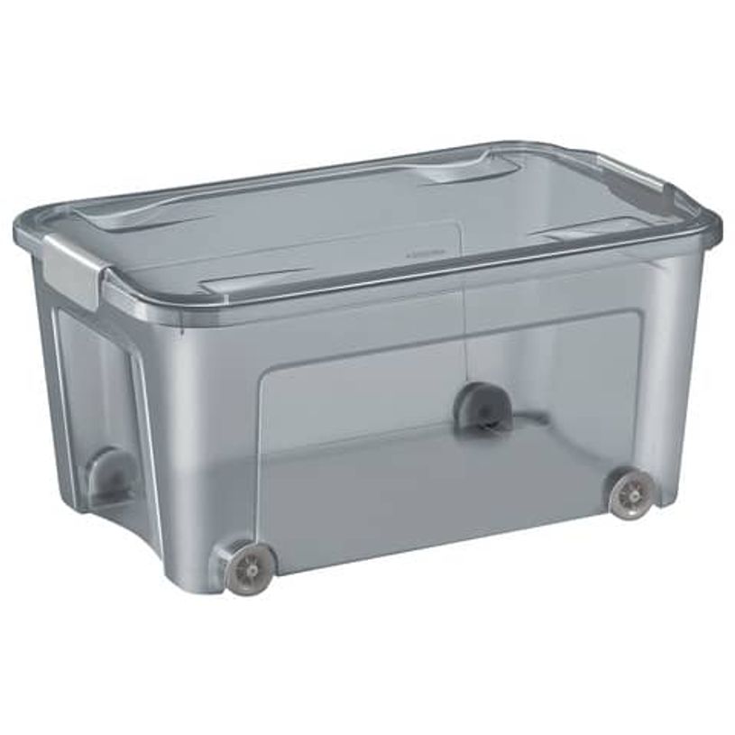 8009404244425-CEP Strata - Boîte de rangement 67L - gris fumé transparent-P_405139293_1-0