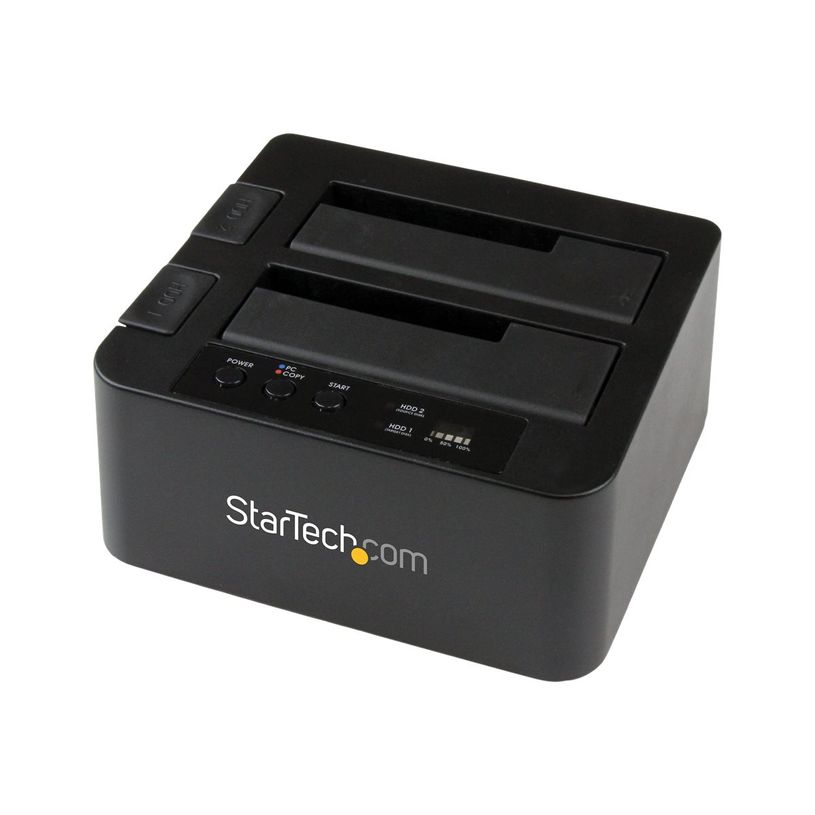 0404051396882-StarTech.com - Dual Bay Hard Drive Duplicator, Standalone USB 3.0 (5 Gbps) eSATA to 2.53.5 SATA III HDDSSD ClonerCopier - contrôleur de s-P_405139688_2-0