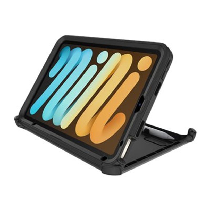 0840262369183-OtterBox Defender Series - coque de protection pour  iPad mini (6e gen) - noir-P_405140403_5-4