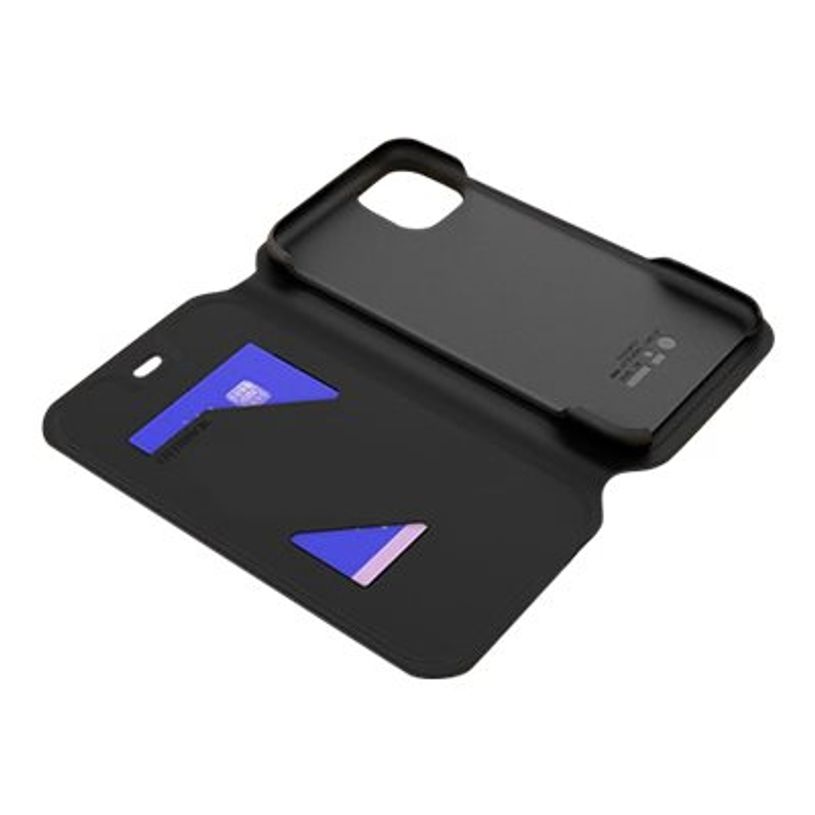 0840104216002-OtterBox Strada Series Via - étui à rabat pour iPhone 12, 12 Pro - noir-P_405140643_5-3