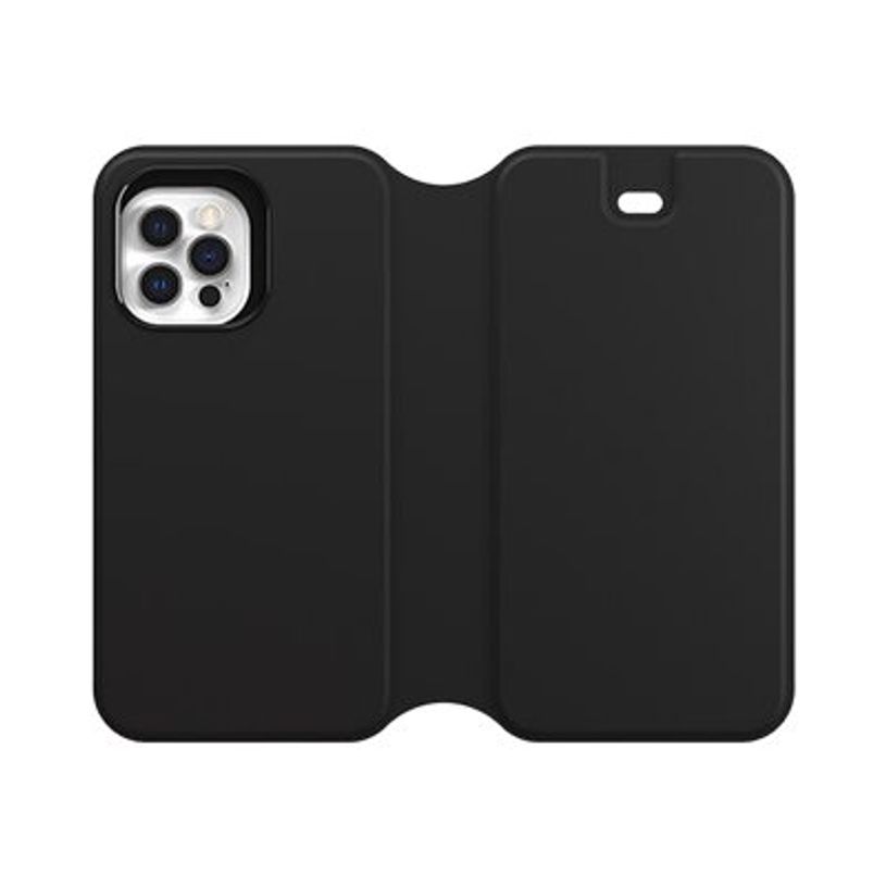 0840104216002-OtterBox Strada Series Via - étui à rabat pour iPhone 12, 12 Pro - noir-P_405140643_9-8