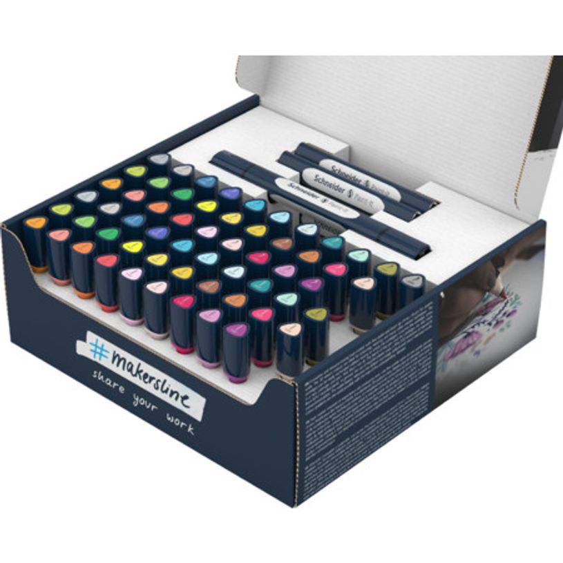 4004675162595-Schneider Paint-It 040 - Set complet - 30 recharges à pointe ogive + 31 à pointe pinceau +-P_405141975_3-2