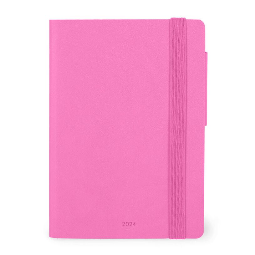 8053610789584-Agenda semainier - 1 semaine par page + 1 page de notes - 12 x 18 cm - rose bougainvillea -P_405142967_1-0