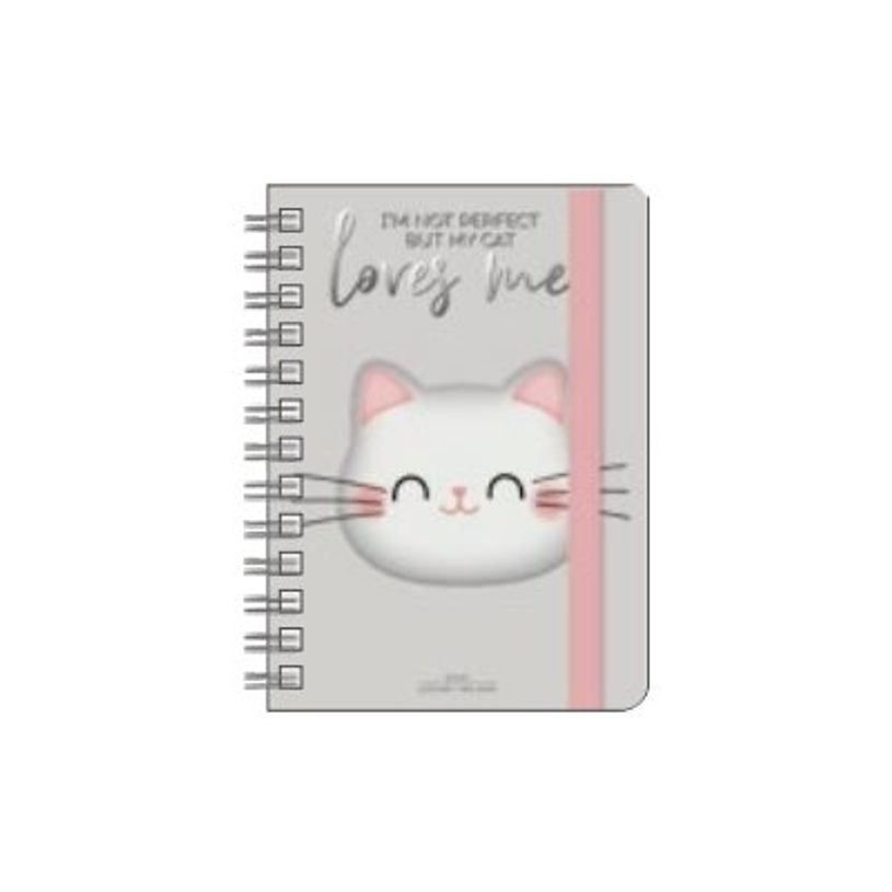 8051128757934-Agenda à spirale 1 jour par page - 8,5 x 13 cm - chaton - Legami-P_405143013_1-0