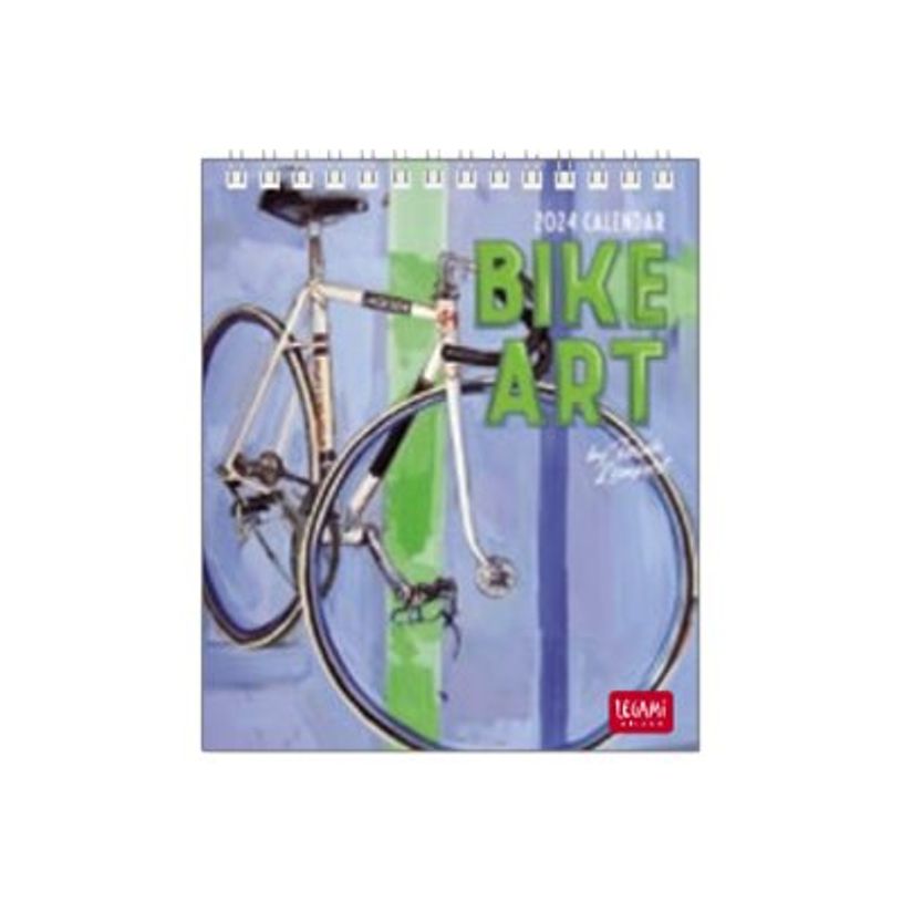 8052694000493-Legami Special Edition - Calendrier 2024 - 12 x 14,5 cm - art du vélo-P_405143201_1-0