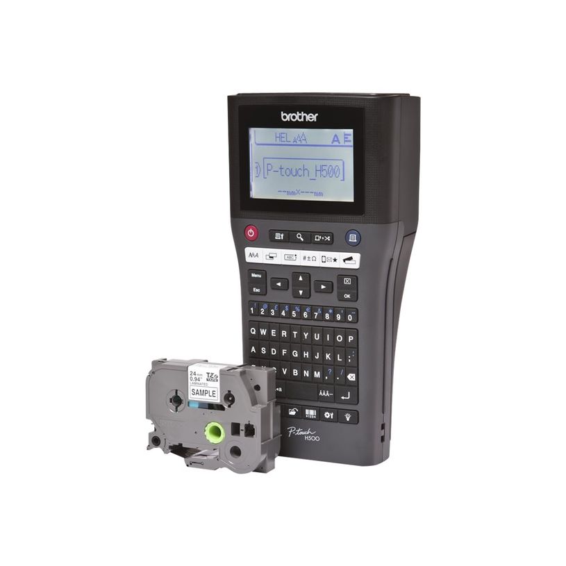 4977766729581-Brother P-Touch PT-H500 -  imprimante d'étiquettes monochrome - impression par transfert -P_405143383_3-0