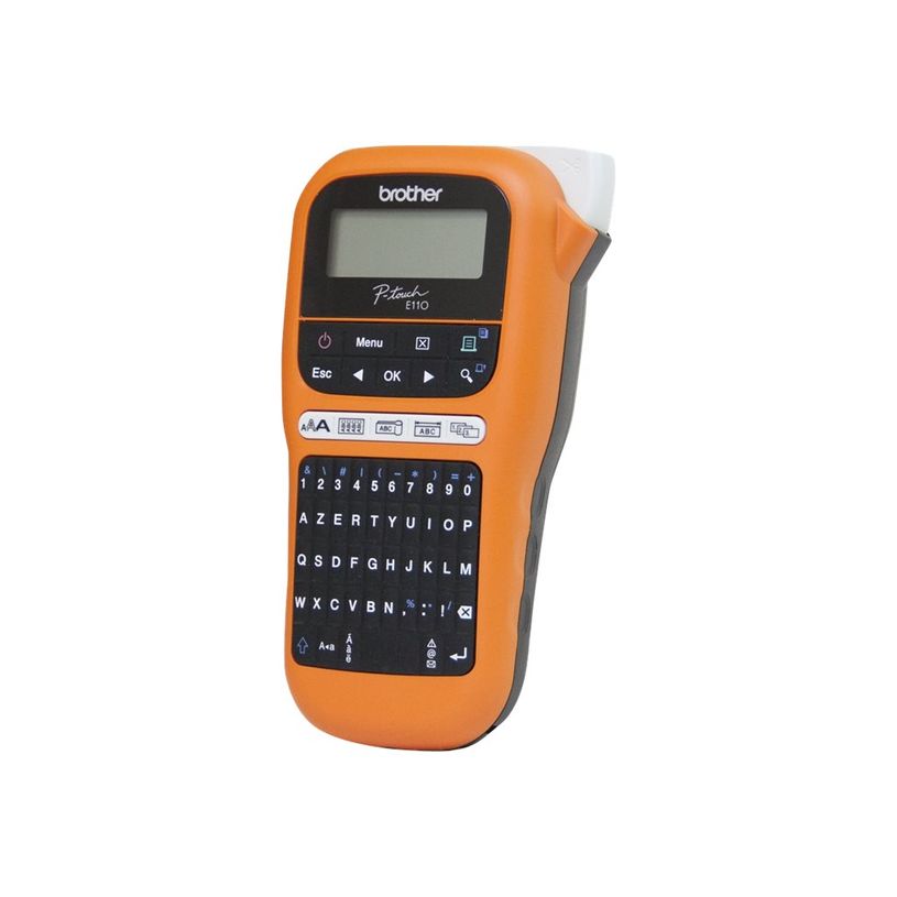 4977766774833-Brother P-Touch PT-E110 -  imprimante d'étiquettes monochrome - impression par transfert -P_405143390_2-1