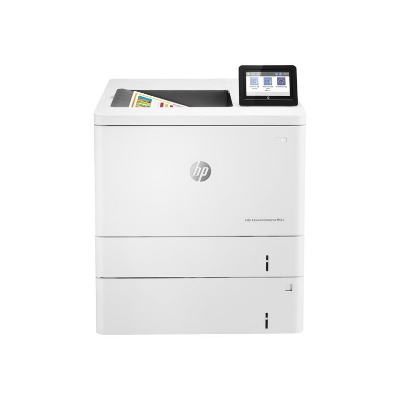 0194850414145-HP Color LaserJet Enterprise M555x - Imprimante - couleur - Recto-verso - laser - A4/Legal - 1200 x 1200 ppp - jusqu'à 38 ppm (mono) / jusqu'à 38 ppm (couleur) - capacité : 650 feuilles - USB 2.0, Gigabi-P_405143463_5-1
