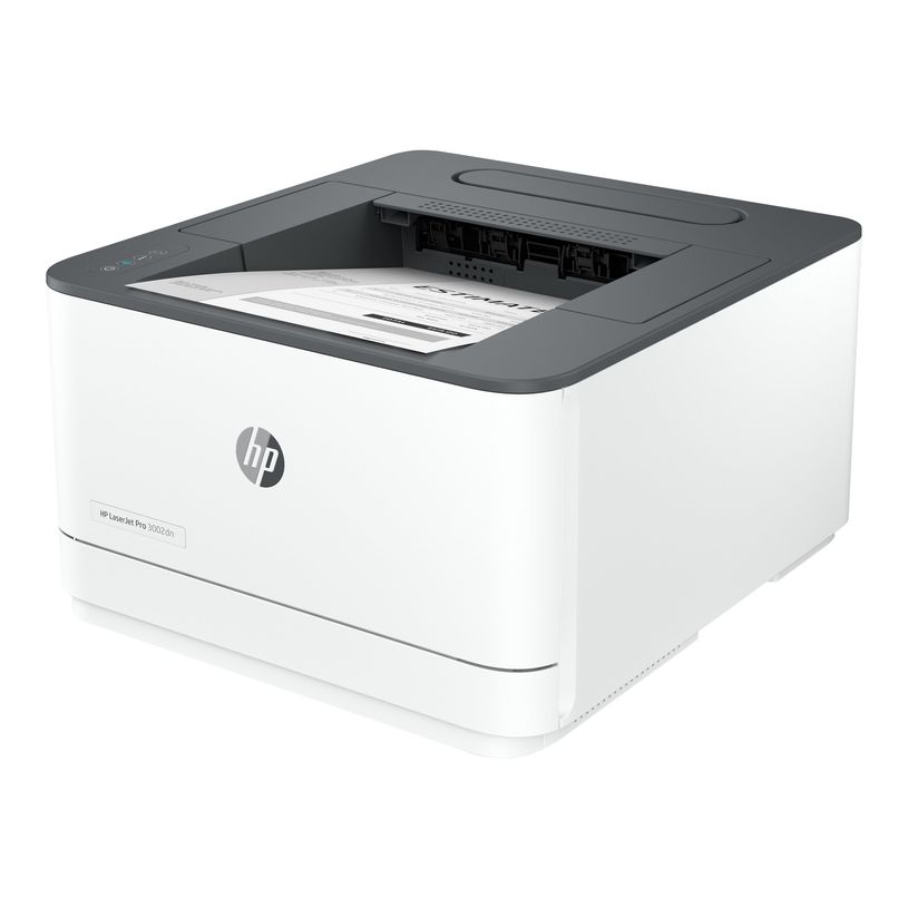 0195122466633-HP LaserJet Pro 3002dn - Imprimante - Noir et blanc - Recto-verso - laser - A4/Legal - 1200 x 1200 ppp - jusqu'à 33 ppm - capacit
