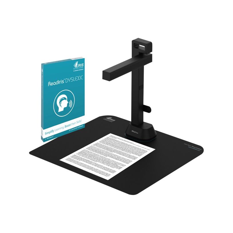 5420079901063-IRIS IRIScan Desk 6 Pro Dislexic - Vidéo-visualiseur numérique - USB 2.0 - AVI, WMV, FLV-P_405143578_1-0