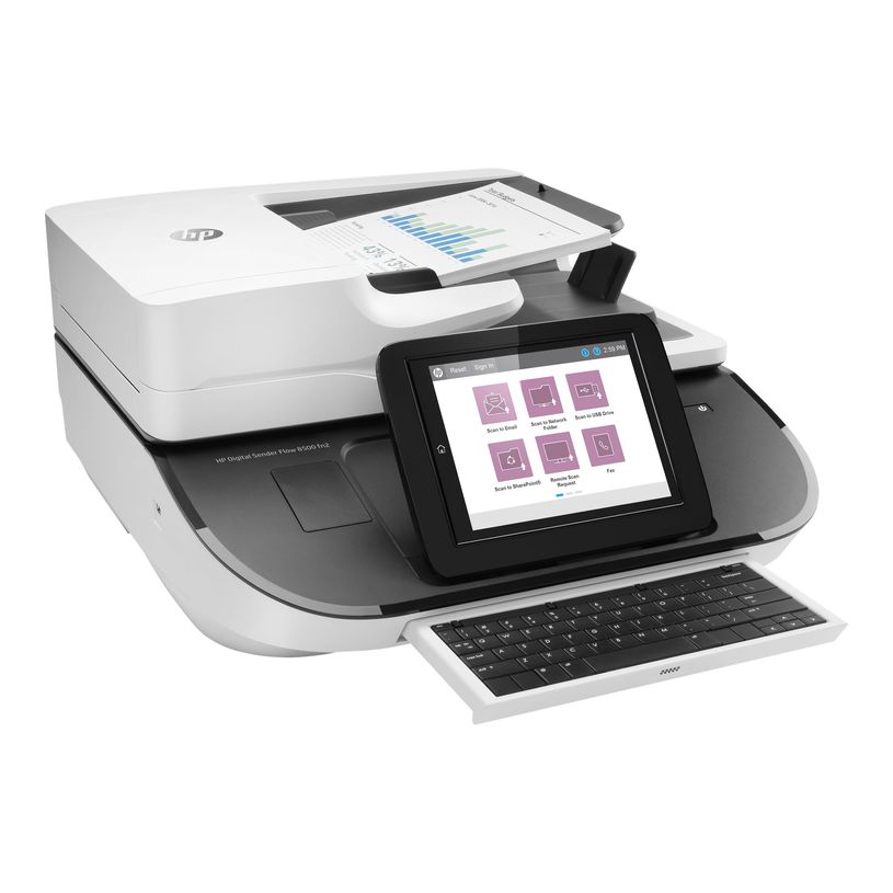 0190781643678-HP Digital Sender Flow 8500fn2 - scanner de documents - 600 dpi x 600 dpi - USB 2.0, Gigab-P_405143590_5-2