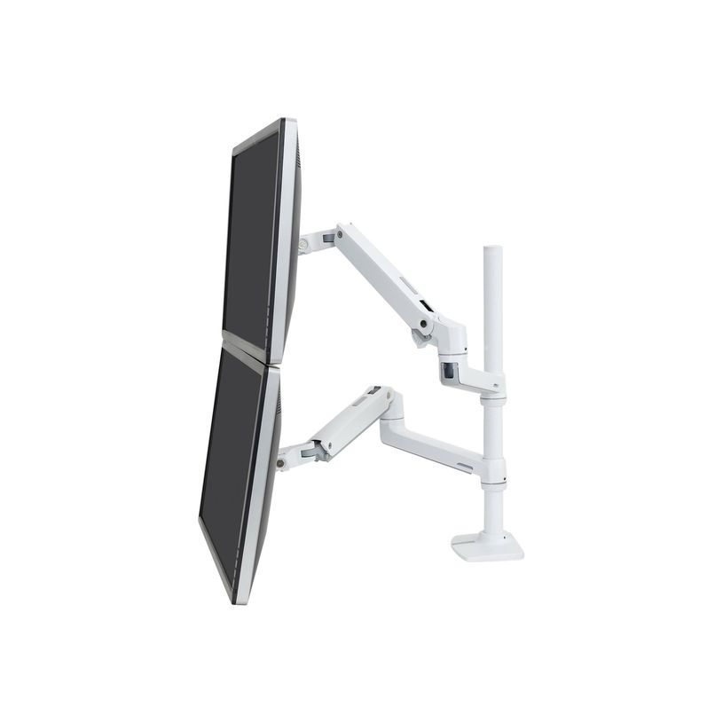 0698833061581-Ergotron LX - kit de montage - pour 2 écrans LCD - blanc-P_405143799_1-0