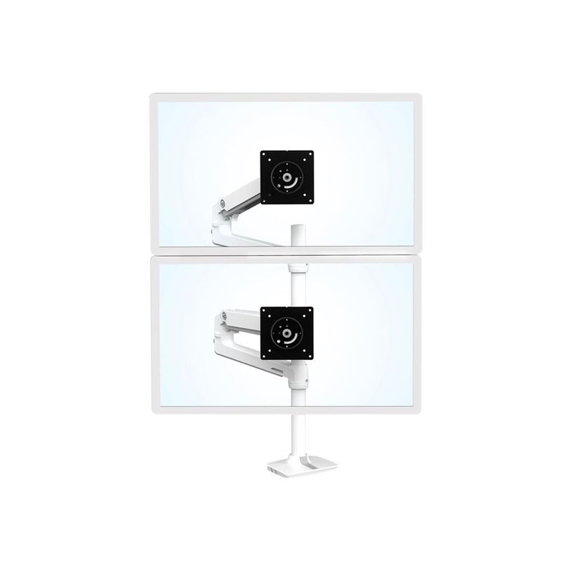 0698833061581-Ergotron LX - kit de montage - pour 2 écrans LCD - blanc-P_405143799_5-4