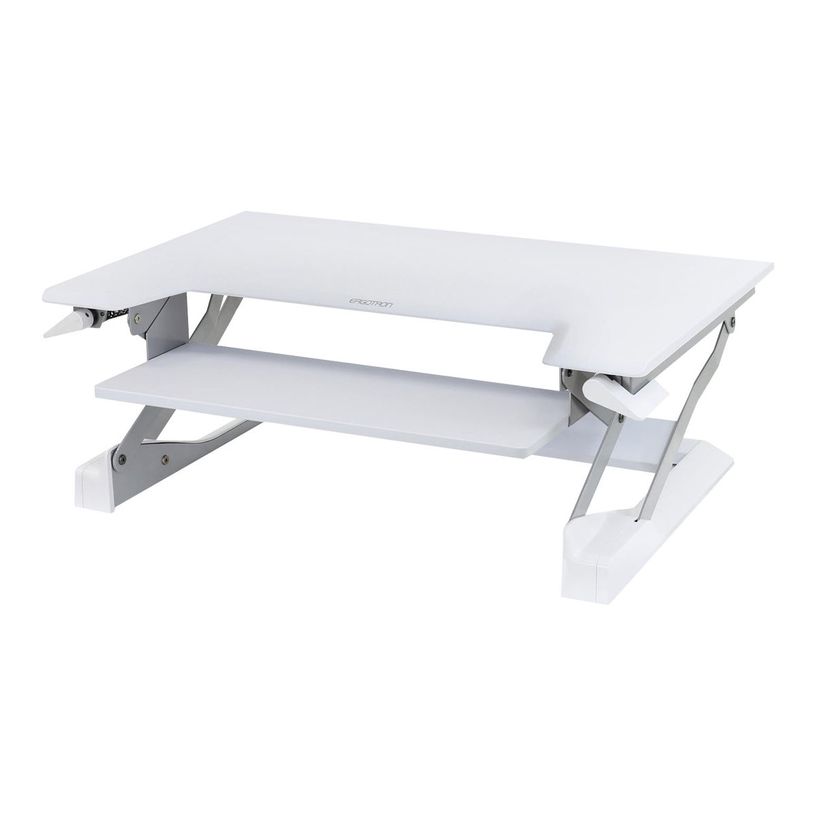 0698833048278-Ergotron WorkFit-T - Station de travail assis-debout - blanc-P_405143804_1-0