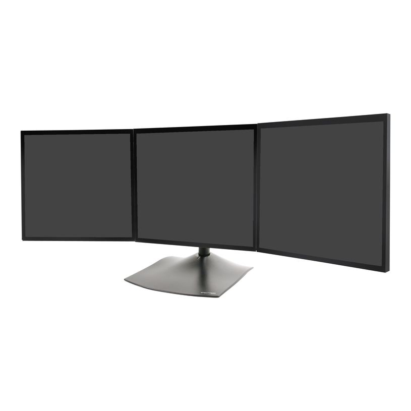 0698833008258-Ergotron DS100 Triple-Monitor Desk Stand - pied - pour 3 écrans LCD - noir-P_405143806_1-2