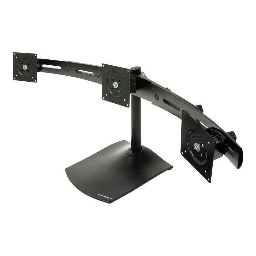 0698833008258-Ergotron DS100 Triple-Monitor Desk Stand - pied - pour 3 écrans LCD - noir-P_405143806_2-0