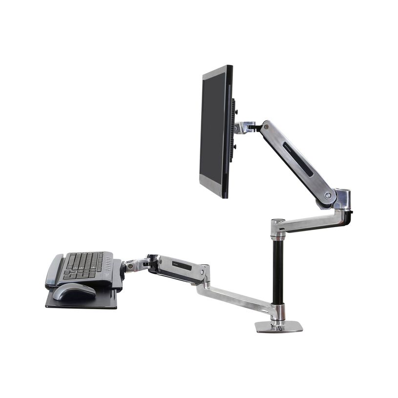 0698833042955-Ergotron WorkFit-LX - Support de travail assis-debout avec bras - aluminium et acier poli-P_405143810_1-0