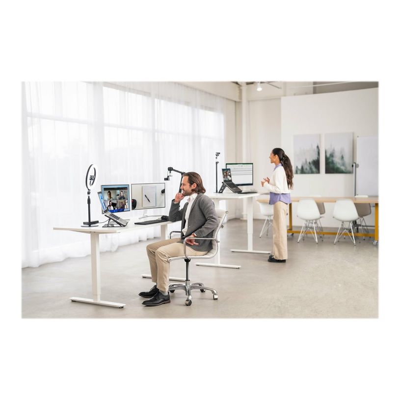 0085896876519-Kensington A1010 - Pied telescopique pour microphone/webcam/lumiere ProVC-P_405143821_2-6