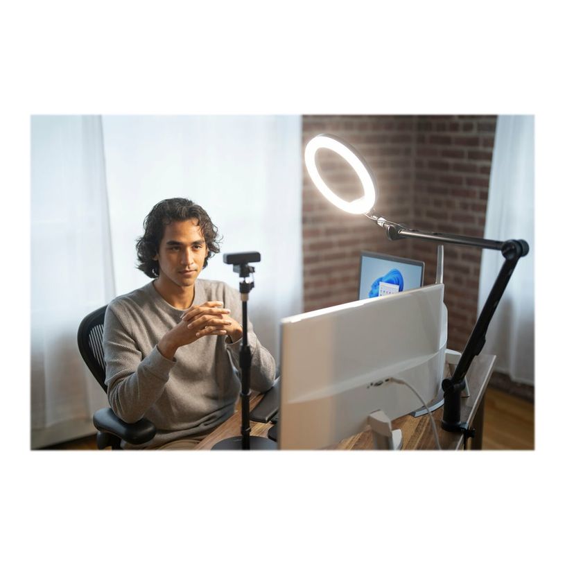 0085896876519-Kensington A1010 - Pied telescopique pour microphone/webcam/lumiere ProVC-P_405143821_8-11