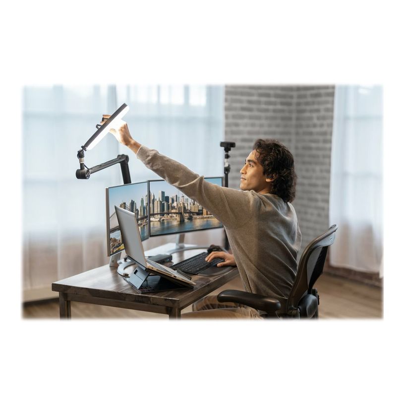 0085896876526-Kensington A1020 - Bras articule pour microphone/webcam/lumiere ProVC-P_405143822_13-7