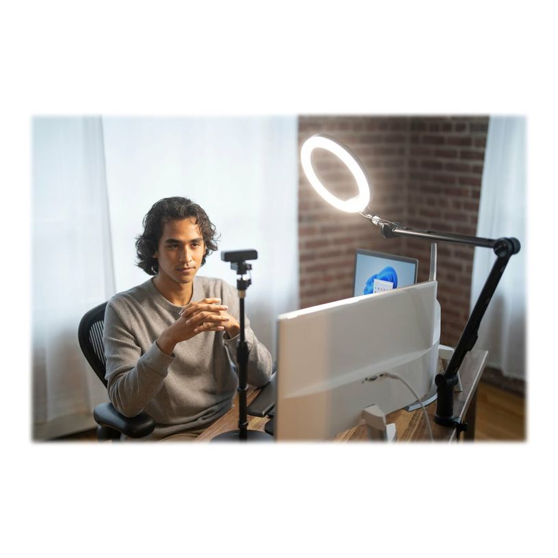 0085896876540-Kensington A1000 - Pied telescopique pour microphone/webcam/lumiere ProVC-P_405143823_16-15
