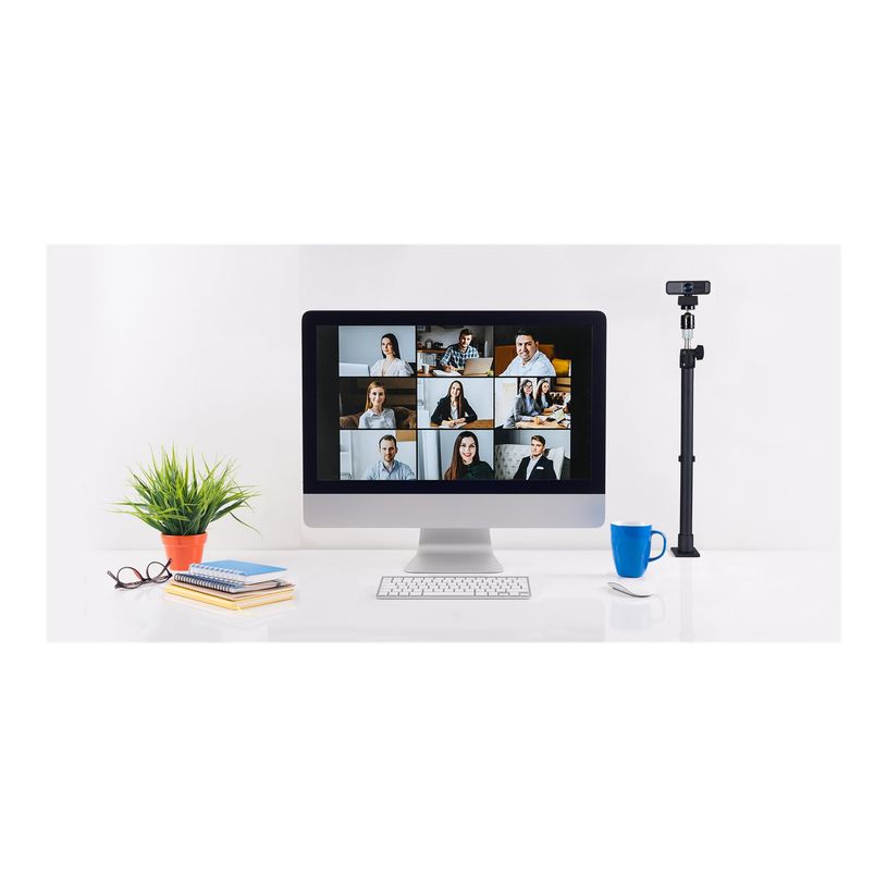 0085896876540-Kensington A1000 - Pied telescopique pour microphone/webcam/lumiere ProVC-P_405143823_9-8