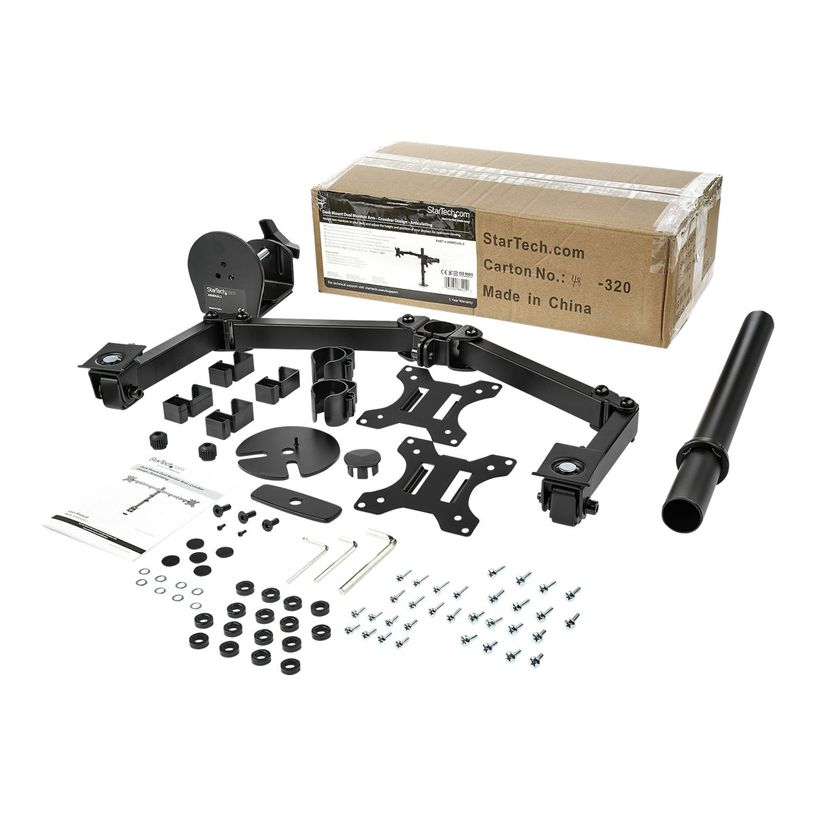 0065030884150-StarTech.com - Bras support pour 2 écrans jusqu'à 32" - fixation pince - noir-P_405143840_13-10