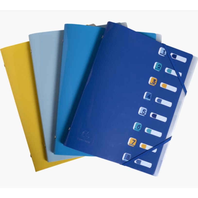 3130631561100-Exacompta BeeBlue - Trieur polypro recyclé 8 positions - A4 - disponible dans différent-P_405143889_10-0