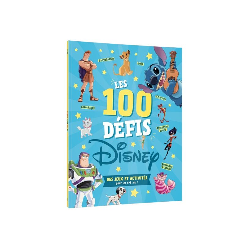 9782017187769-Disney Classiques - Les 100 défis Disney - livre d'activités-P_405144049_1-0