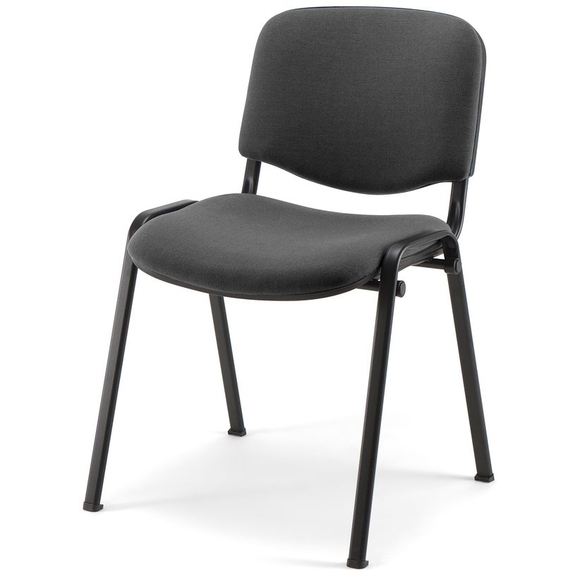 0404051443395-Lot de 4 chaises VISITEUR - gris-P_405144339_2-1