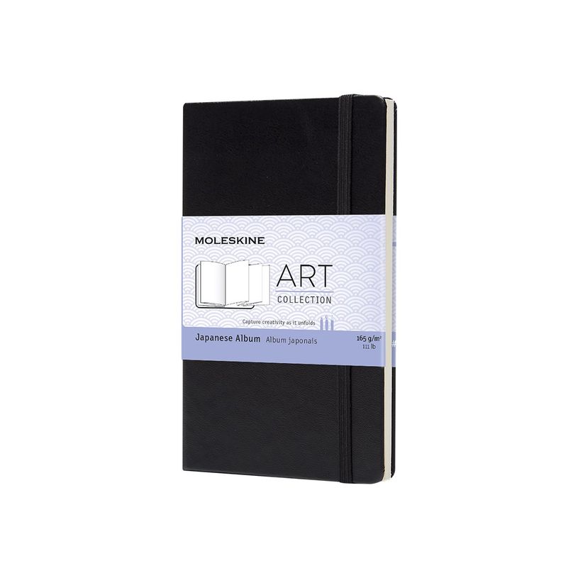 9788883701047-Moleskine Art Collection - Album japonais 9 x 14 cm - 60 pages pliées en forme d'accordéon - -P_405145290_2-0
