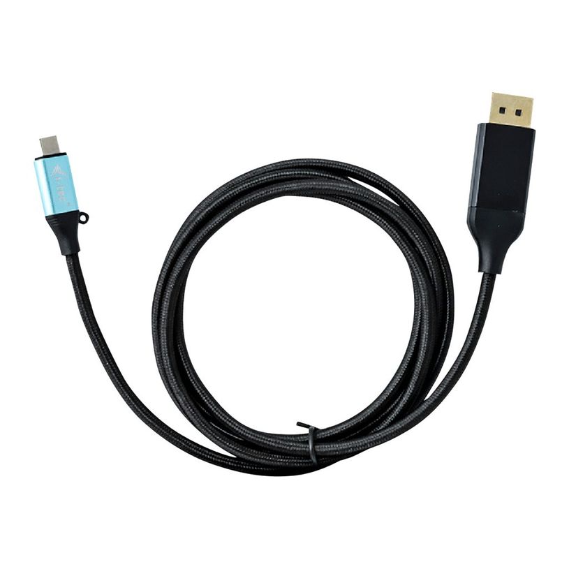 8595611703317-i-Tec - Câble DisplayPort - USB-C (M) pour DisplayPort (M) - Thunderbolt 3 - 2 m - suppor-P_405145406_2-1