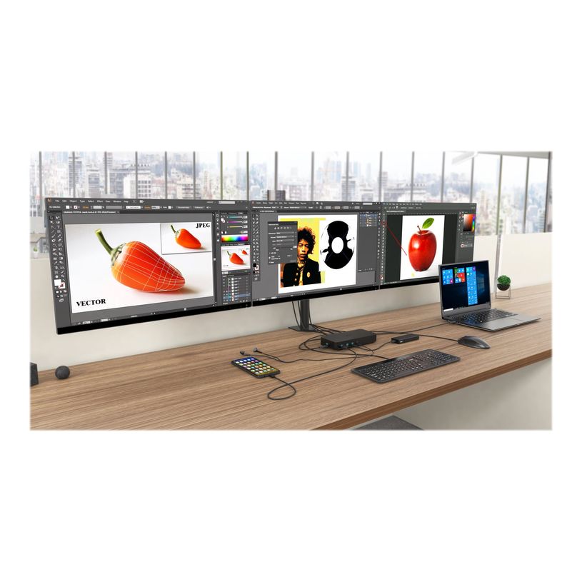 8595611704062-i-Tec - Station d'accueil - USB-C / Thunderbolt 3 - HDMI, DP - GigE-P_405145444_10-8