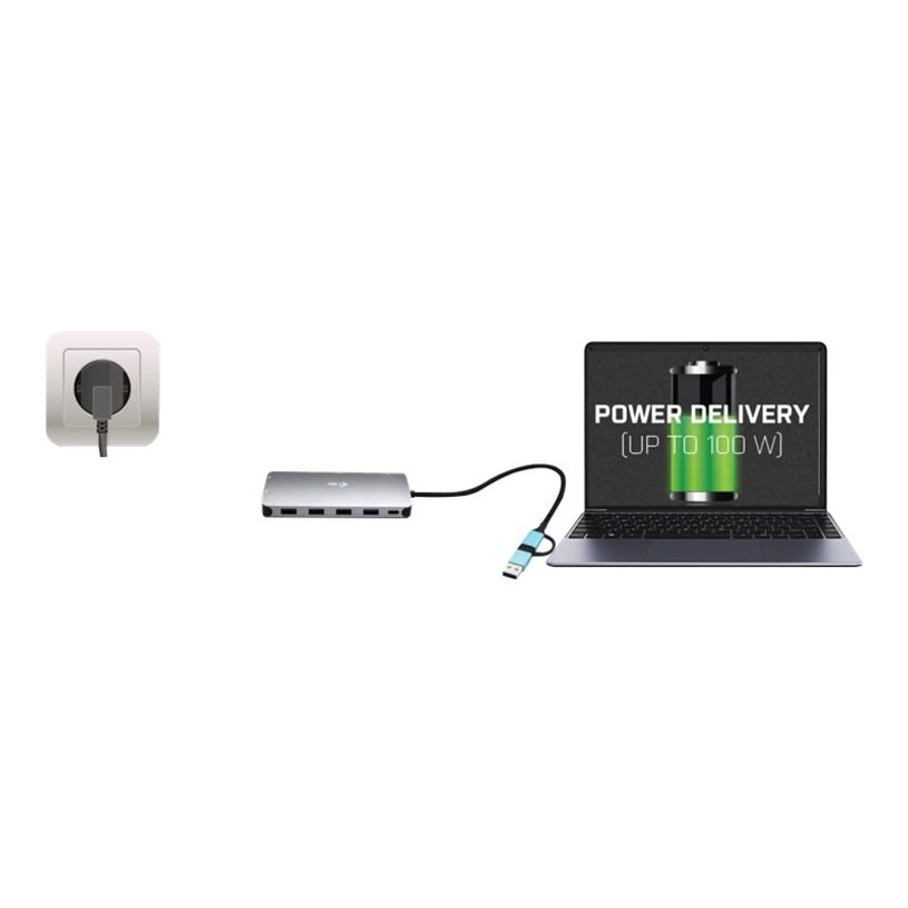 8595611705762-i-Tec Nano Dock - Station d'accueil - USB 3.0 / USB4 / Thunderbolt 4 - VGA, 2 x HDMI - Gig-P_405145469_1-7