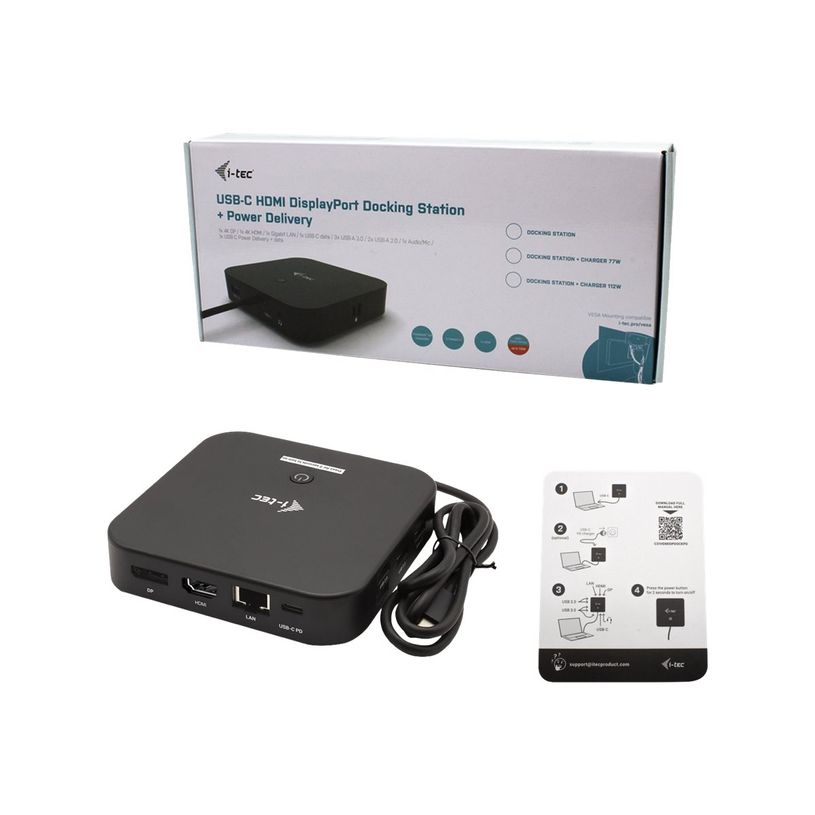 8595611704147-i-Tec - Station d'accueil - USB-C 3.1 / Thunderbolt 3 - HDMI, DP++ - GigE-P_405145492_1-0