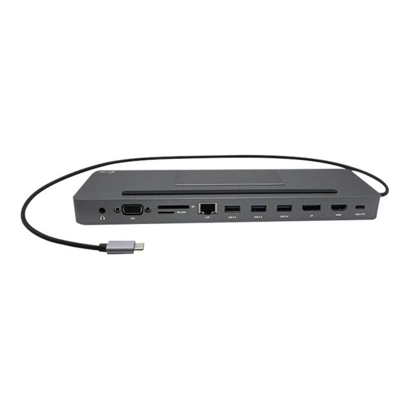 8595611703676-i-Tec USB-C Metal Ergonomic 4K - Station d'accueil - USB-C / Thunderbolt 3 - VGA, HDMI, DP-P_405145500_3-2