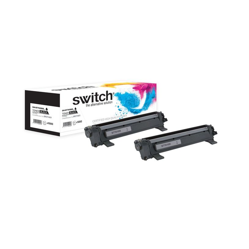 0404051460361-Cartouche laser compatible Brother TN1050 - Pack de 2 - Noir - Switch-P_405146036_2-1
