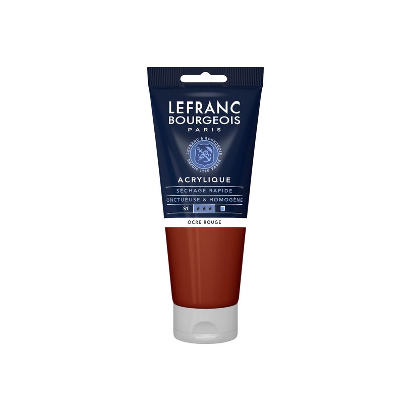 3013643004295-Lefranc Bourgeois - Peinture acrylique - ocre rouge - 200 ml-P_405146474_1-0