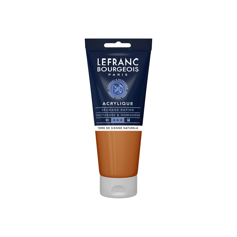 3013643004240-Lefranc Bourgeois - Peinture acrylique - terre de Sienne naturelle - 200 ml-P_405146479_1-0