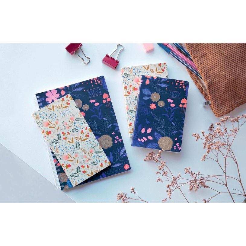 3660942089524-Agenda de poche Mini Labo - 1 semaine sur 2 pages - 9 x 17,5 cm - beige - Exacompta-P_405147046_2-1