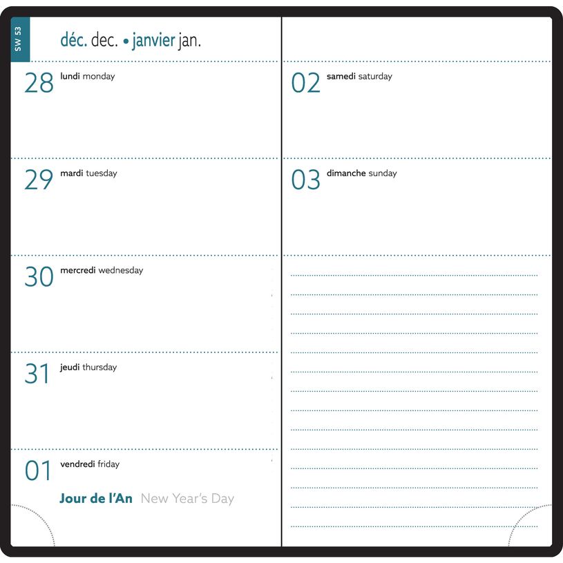 3660942080637-Agenda de poche spiralé Amélie EasyTime 17 -  1 semaine sur 2 pages - 9 x 17,5 cm - disponible dans dif-P_405147068_6-5