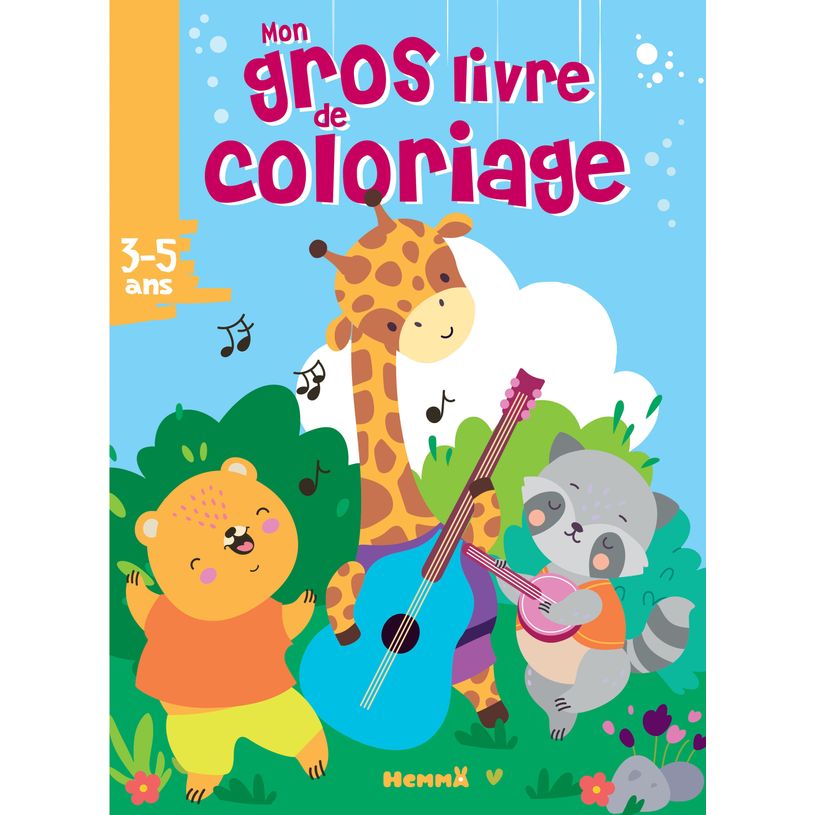9782508055812-Mon Gros Livre de Coloriage : Animaux Musique-P_405147189_1-0