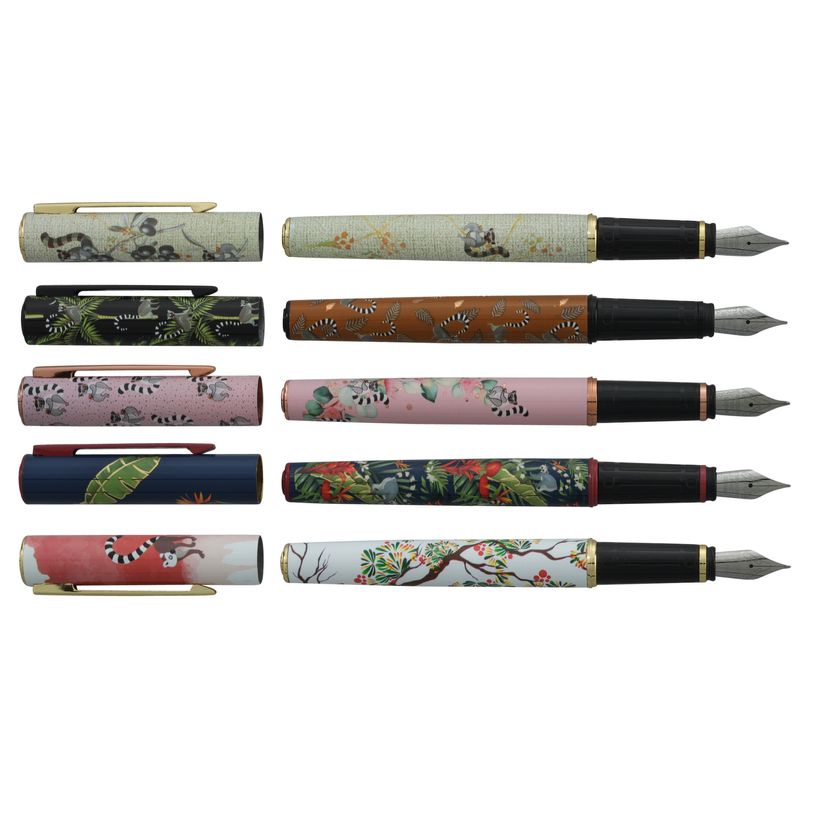 3173740248715-Ink Lemur Plumink - Stylo plume - bleu-P_405147519_4-3