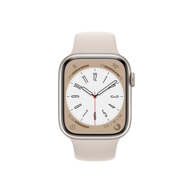 194253181392-Apple Watch Series 8 (GPS + Cellular) - montre connectée - 45mm - 32 Go - beige-P_405147782_2-1