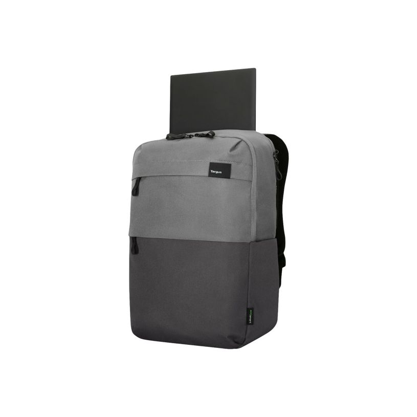 5051794040548-Targus Sagano EcoSmart Travel - Sac à dos pour ordinateur portable - 15.6" - gris, noir-P_405147933_1-0